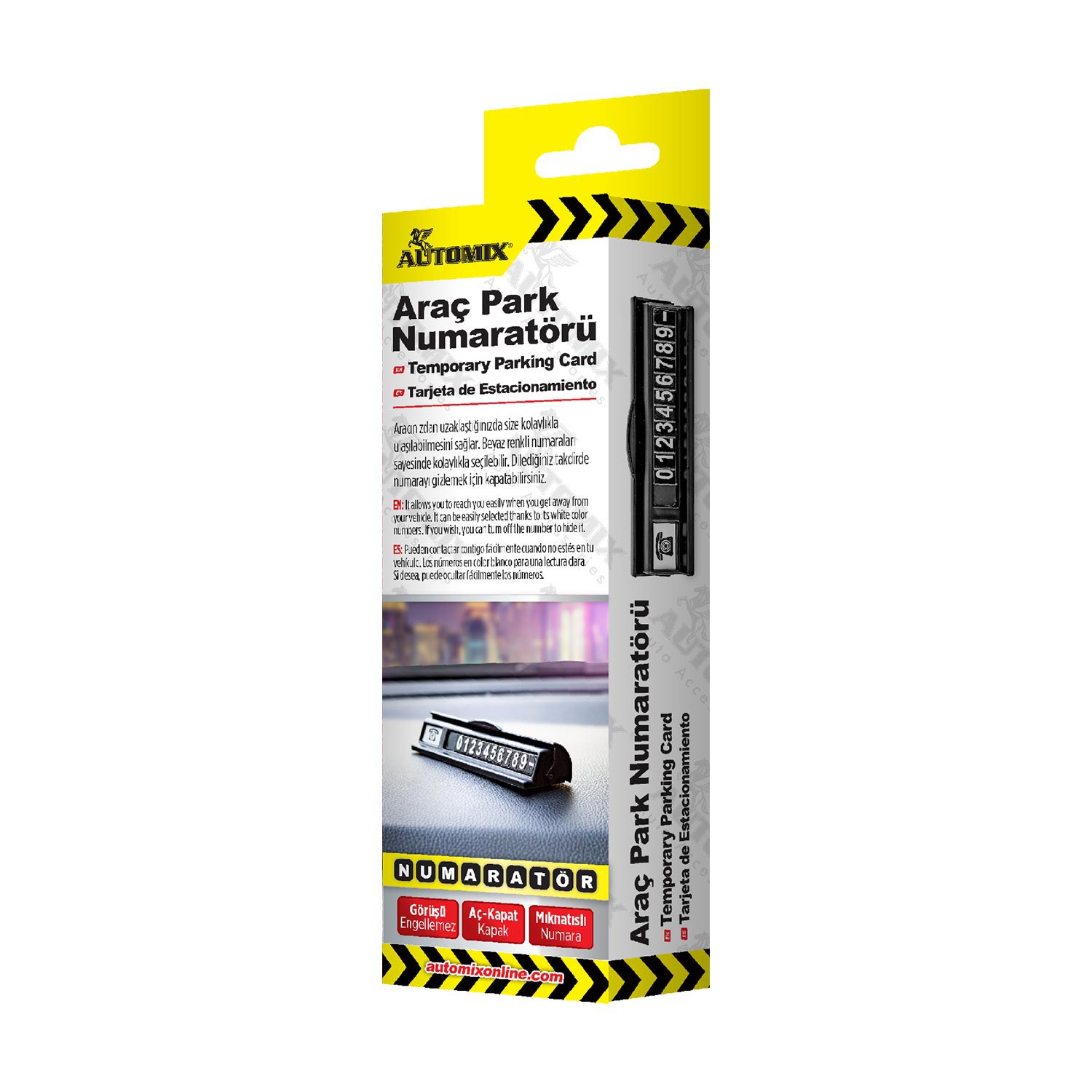 AUTOMIX ARAC PARK NUMARATORU